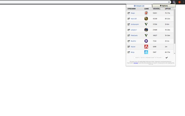 ตอนนี้กำลังสตรีม Twitch จาก Chrome เว็บสโตร์เพื่อเรียกใช้ด้วย OffiDocs Chromium ทางออนไลน์