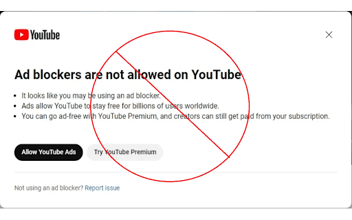 No Youtube Popups  from Chrome web store to be run with OffiDocs Chromium online
