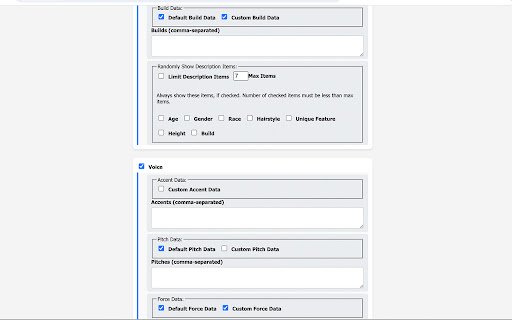 NPC Generator  from Chrome web store to be run with OffiDocs Chromium online