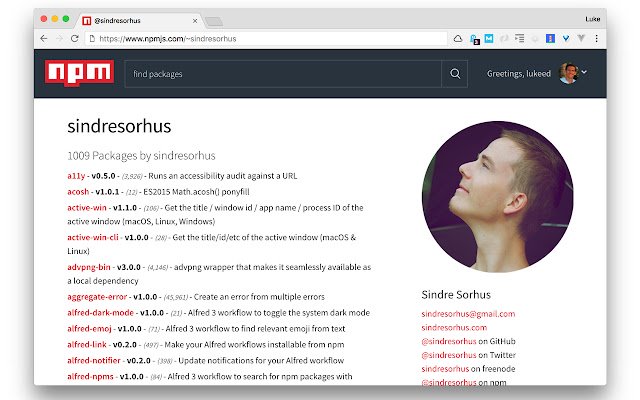 NPM Downloads  from Chrome web store to be run with OffiDocs Chromium online
