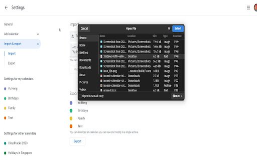 NTU Stars Calendar Generator  from Chrome web store to be run with OffiDocs Chromium online