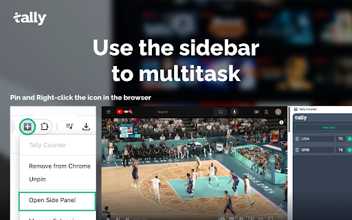 Number Counter (Tally)  from Chrome web store to be run with OffiDocs Chromium online