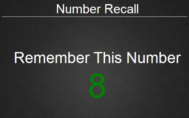 Number Recall mula sa Chrome web store na tatakbo sa OffiDocs Chromium online