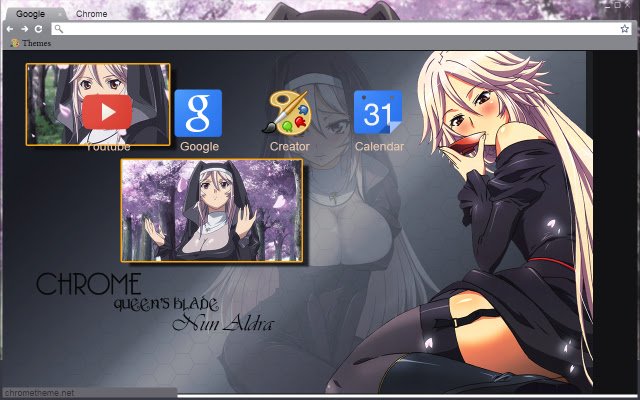 Nun Aldra  from Chrome web store to be run with OffiDocs Chromium online
