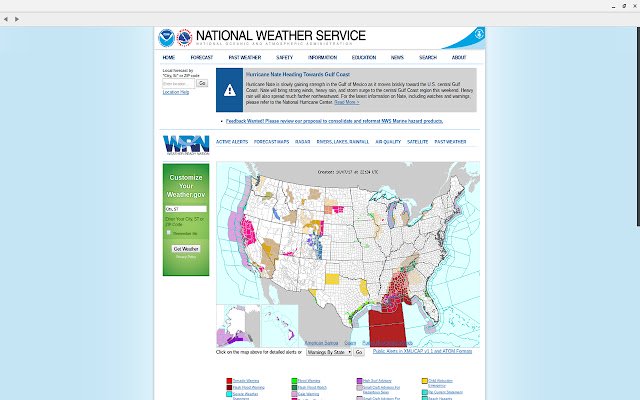 NWS Client  from Chrome web store to be run with OffiDocs Chromium online