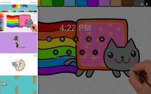 Nyan Cat New Tab Theme from Chrome web store to be run with OffiDocs Chromium online Nyan Cat New Tab Theme from Chrome web store to be run with OffiDocs Chromium online