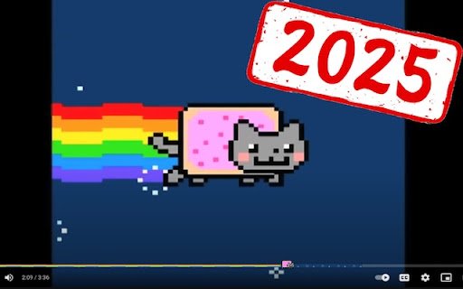 Nyan Cat Progress Bar for YouTube™ (2025)  from Chrome web store to be run with OffiDocs Chromium online