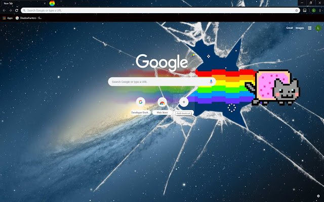 ক্রোম ওয়েব স্টোর থেকে Nyan ক্যাট থিম OffiDocs Chromium অনলাইনে চালানো হবে