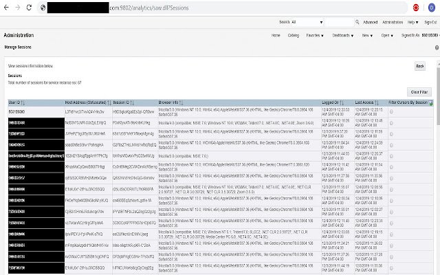 OBIEE Sessions  from Chrome web store to be run with OffiDocs Chromium online