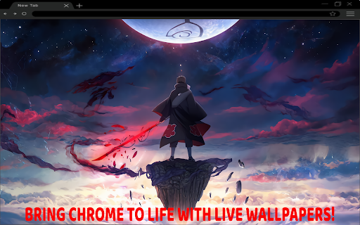 Obito Uchiha Live Wallpaper  from Chrome web store to be run with OffiDocs Chromium online