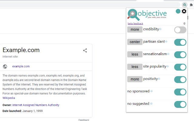 Objective (бета-версія) з веб-магазину Chrome для запуску з OffiDocs Chromium онлайн