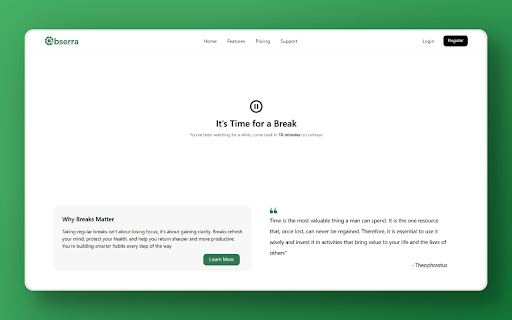 Obserra YouTube Time Limit  Insights  from Chrome web store to be run with OffiDocs Chromium online Obserra YouTube Time Limit  Insights  from Chrome web store to be run with OffiDocs Chromium online