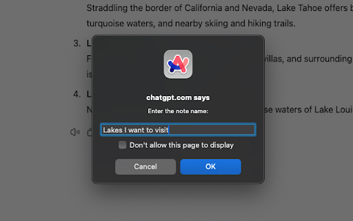 Obsidian ChatGPT Notes from Chrome web store to be run with OffiDocs Chromium online Obsidian ChatGPT Notes from Chrome web store to be run with OffiDocs Chromium online