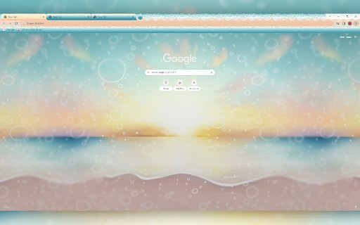 Ocean Bubbles  from Chrome web store to be run with OffiDocs Chromium online