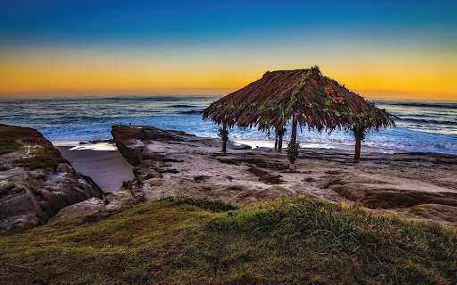 Ocean Hut  from Chrome web store to be run with OffiDocs Chromium online