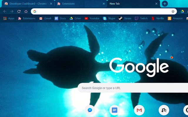 Oceanic Sabines Themes  from Chrome web store to be run with OffiDocs Chromium online