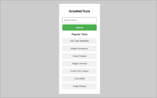 OctaWebTools  from Chrome web store to be run with OffiDocs Chromium online