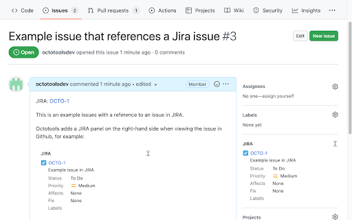 OctoTools  from Chrome web store to be run with OffiDocs Chromium online