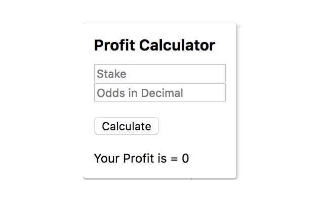 Odds and Stake Plus  from Chrome web store to be run with OffiDocs Chromium online