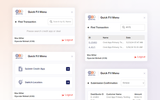 ODL Quick Fill  from Chrome web store to be run with OffiDocs Chromium online