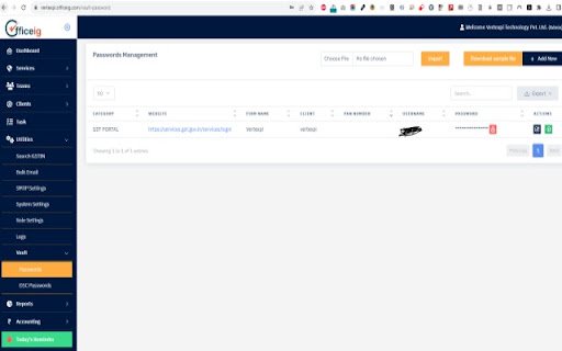 OfficeIG Extension  from Chrome web store to be run with OffiDocs Chromium online