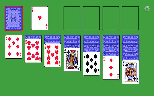 Offline Solitaire  from Chrome web store to be run with OffiDocs Chromium online