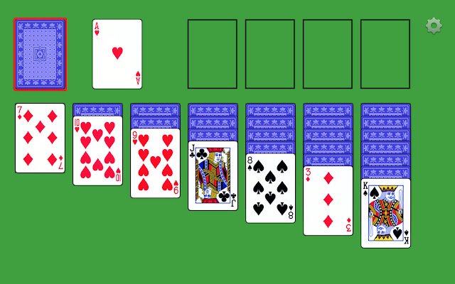 Solitaire hors ligne de la boutique en ligne Chrome à exécuter avec OffiDocs Chromium en ligne