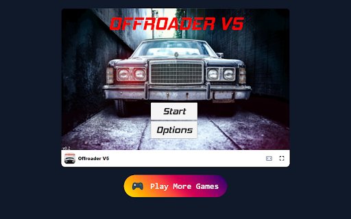 Offroader V5 Game Experience Thrilling 3D Off Road Adventures!  from Chrome web store to be run with OffiDocs Chromium online