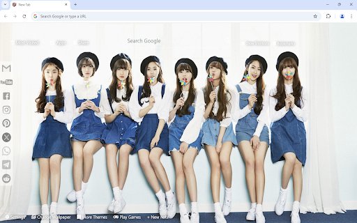 Oh My Girl Wallpaper  from Chrome web store to be run with OffiDocs Chromium online