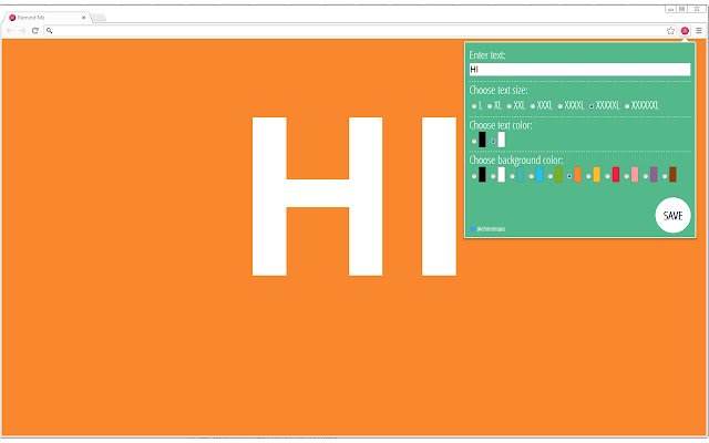 Oh Remind Me!  from Chrome web store to be run with OffiDocs Chromium online