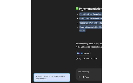 OkAI  from Chrome web store to be run with OffiDocs Chromium online