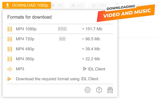 OK.ru Downloader (IDL Helper) จาก Chrome เว็บสโตร์ที่จะรันด้วย OffiDocs Chromium ออนไลน์