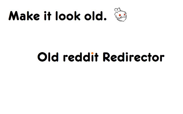 Old Reddit Redirector จาก Chrome เว็บสโตร์ที่จะทำงานร่วมกับ OffiDocs Chromium ออนไลน์