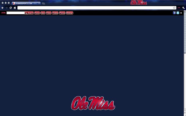 Ole Miss University Theme  from Chrome web store to be run with OffiDocs Chromium online
