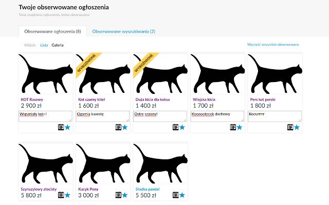 Olx Observed Ads-notities van de Chrome-webwinkel die online met OffiDocs Chromium moeten worden uitgevoerd