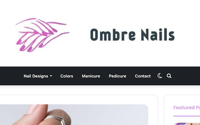 Ombre Nails mula sa Chrome web store na tatakbo sa OffiDocs Chromium online