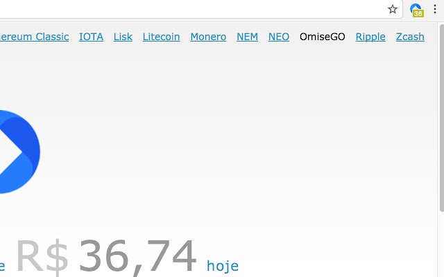 OmiseGO Hoje  from Chrome web store to be run with OffiDocs Chromium online