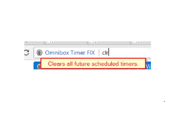 Omnibox Timer FIX de la boutique en ligne Chrome à exécuter avec OffiDocs Chromium en ligne