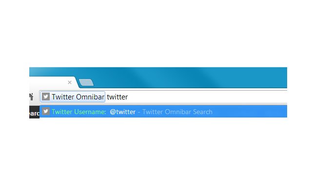 Omnibox Twitter  from Chrome web store to be run with OffiDocs Chromium online