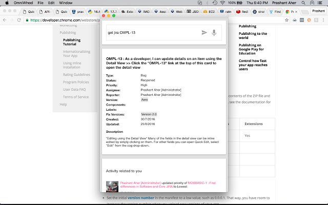 OmniWheel  from Chrome web store to be run with OffiDocs Chromium online