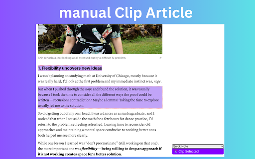 oneClipper v3 web clipper for oneNote  from Chrome web store to be run with OffiDocs Chromium online