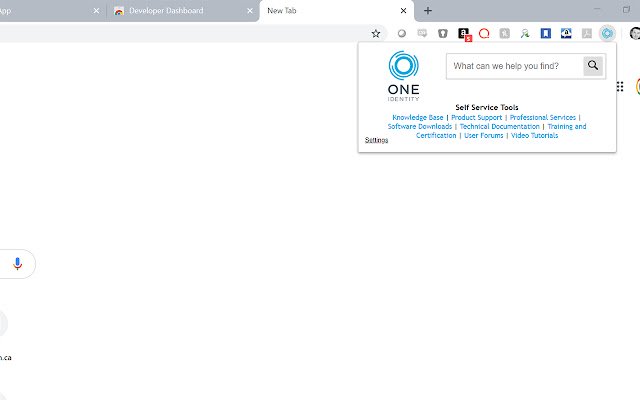 One Identity Search KB  from Chrome web store to be run with OffiDocs Chromium online
