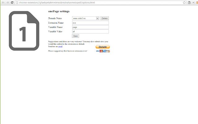 OnePage из интернет-магазина Chrome будет запускаться с онлайн-версией OffiDocs Chromium