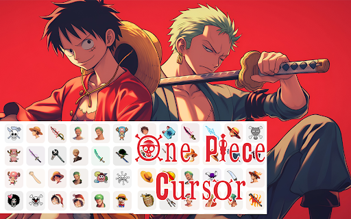One Piece Cursor Custom Anime Cursor for Chrome  from Chrome web store to be run with OffiDocs Chromium online