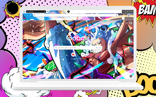 Onepiece Luffy Gear 5  from Chrome web store to be run with OffiDocs Chromium online