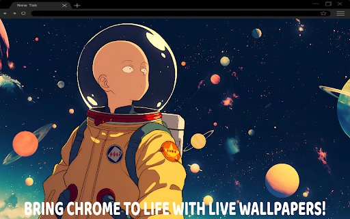 One Punch Man Saitama Space Exploration Live Wallpaper  from Chrome web store to be run with OffiDocs Chromium online
