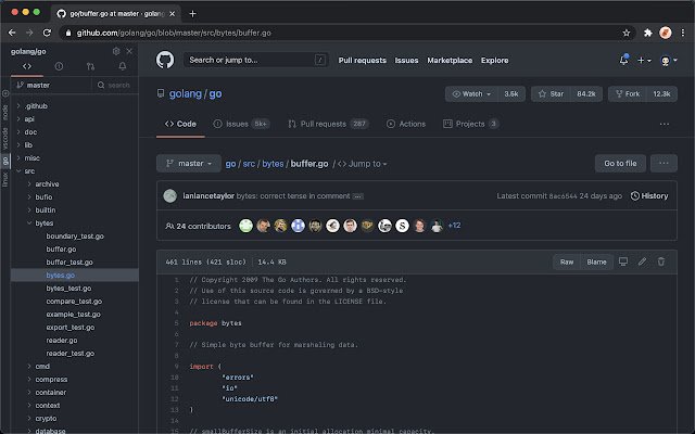 OneSidebar GitHub Navigator mula sa Chrome web store na tatakbo sa OffiDocs Chromium online