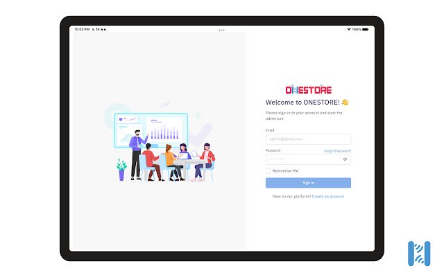 ONESTORE  from Chrome web store to be run with OffiDocs Chromium online