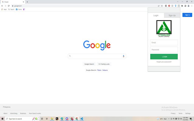 Online Attedance Monitoring  from Chrome web store to be run with OffiDocs Chromium online