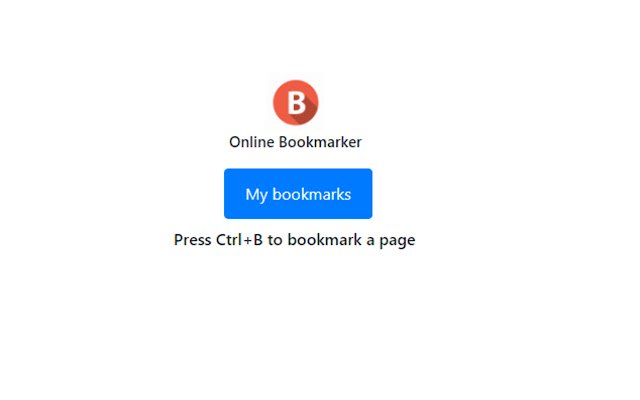 Online Bookmarker uit de Chrome-webwinkel, uit te voeren met OffiDocs Chromium online